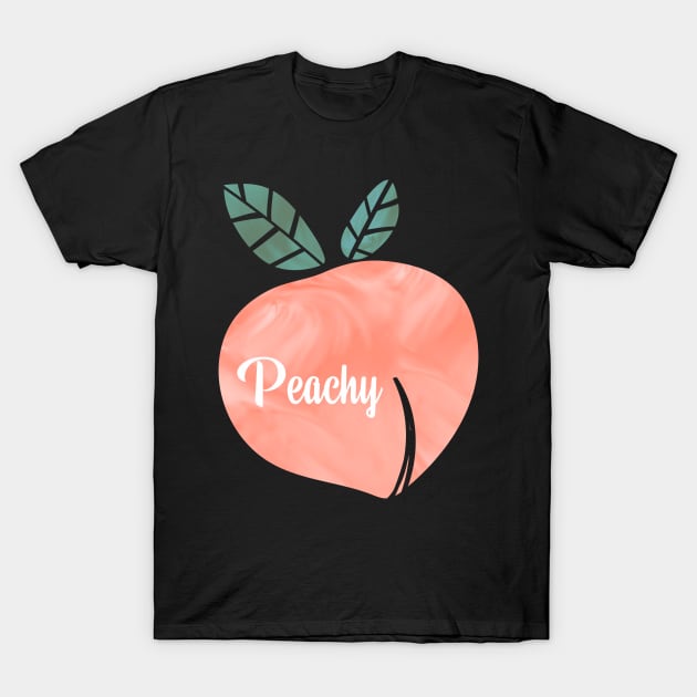 Peachy A Cute Art - Cute Summertime Love In Tumblr-Style T-Shirt by mangobanana